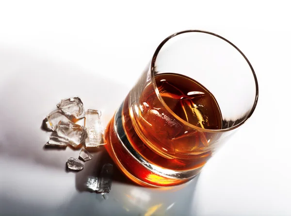 Whisky glas — Stockfoto