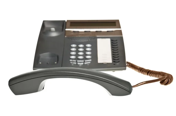 Telephone receiver off the hook — Stock Photo, Image