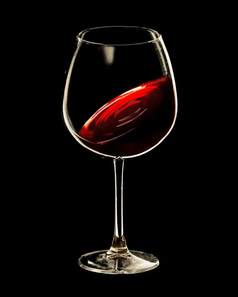 Бокал красного вина Стоковое Фото
