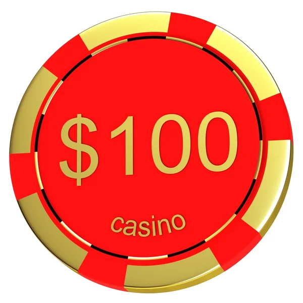 Casino chip — Stock Photo, Image