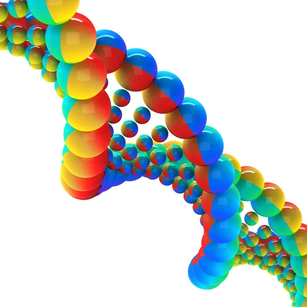 Модель ДНК — стоковое фото