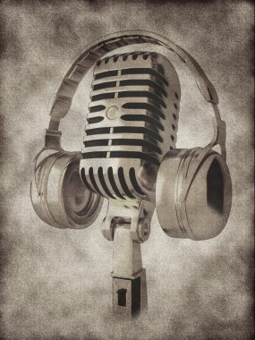 Vintage Mikrofon