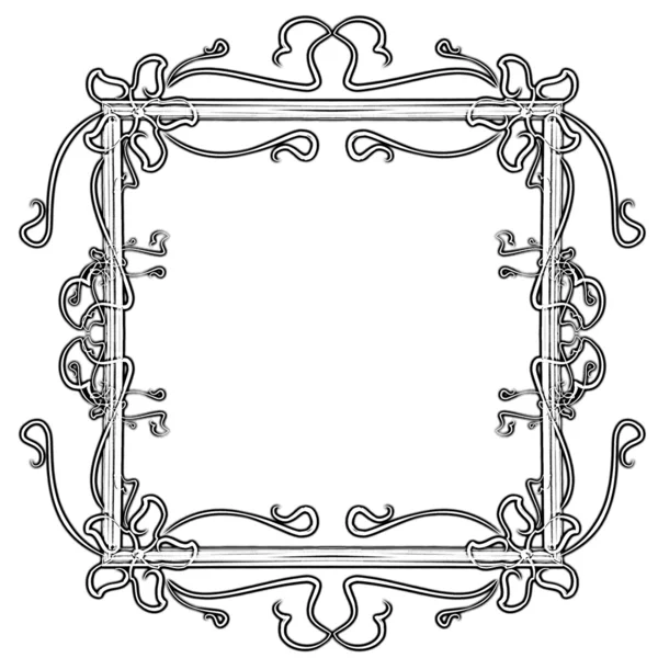 Frame with flowers — Stock Photo, Image