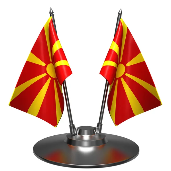 Vlag van Macedonië — Stockfoto