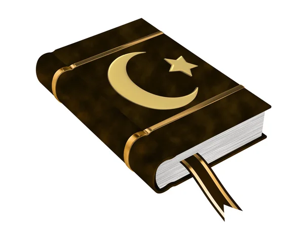 Kniha Korán — Stock fotografie