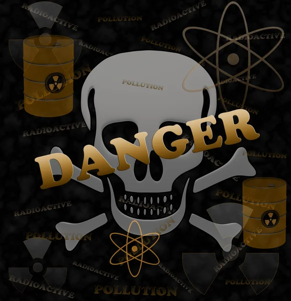 Danger sign — Stock Photo, Image