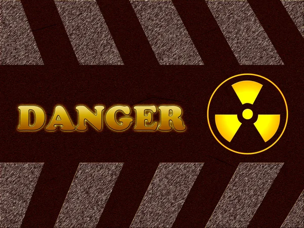 Danger sign — Stock Photo, Image