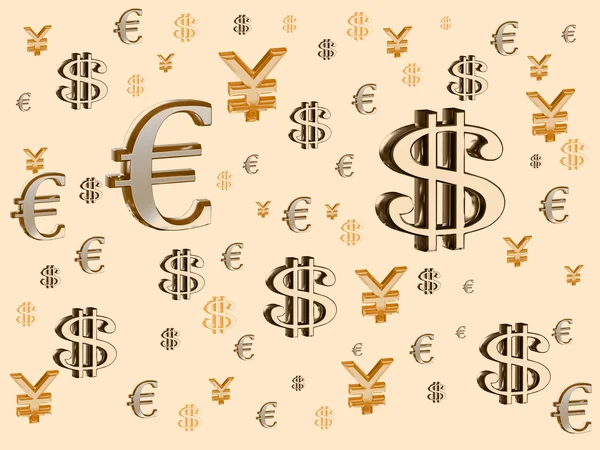 Background with the currency — Stock Photo, Image