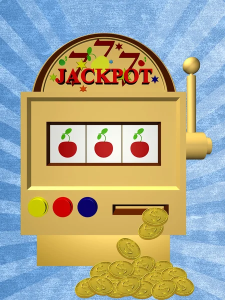 Ein Spielautomat — Stockfoto