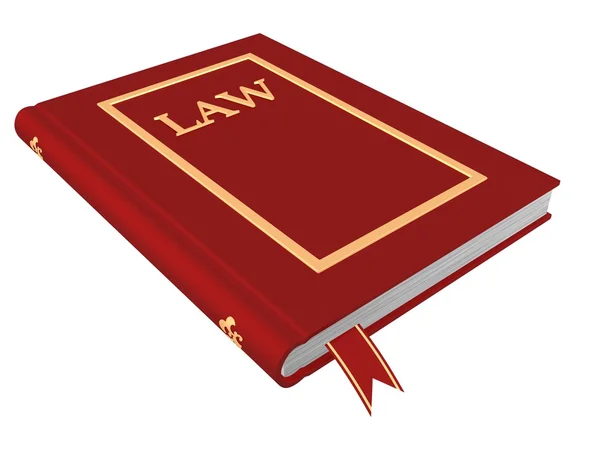 Livro de direito — Fotografia de Stock