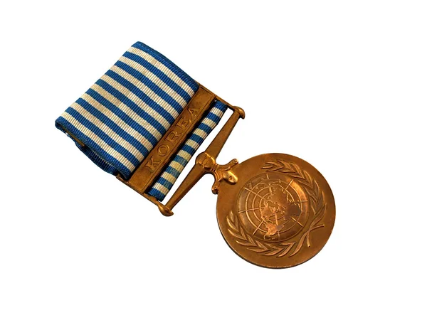 stock image UN Peacekeeping Medal Korea