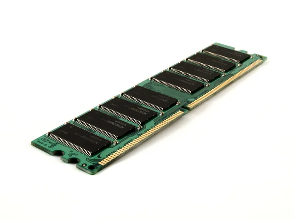 stock image A memory chip for a computer
