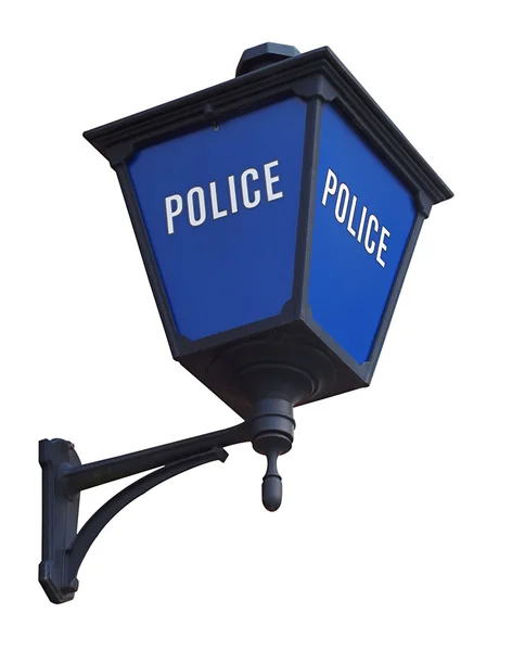 Blue Police Lamp