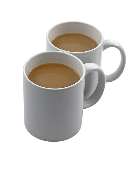 Dwa kubki herbaty — Zdjęcie stockowe