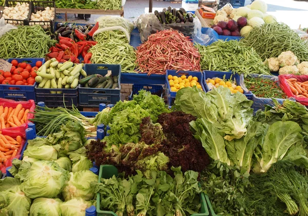 Vegatble Market Stall — Stock Photo, Image