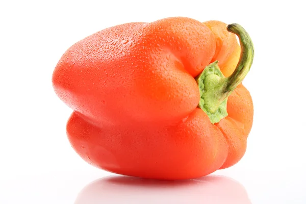 Sweet bell pepper, isolated on white background — Stock Photo, Image