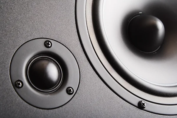 Audio högtalare. den musikaliska utrustningen — Stockfoto