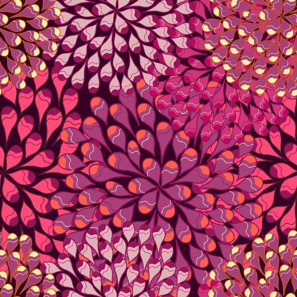 Цветочная текстура без швов — стоковый вектор