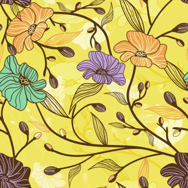 Floral pattern clipart