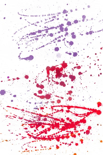 Purple splatter — Stock Photo, Image