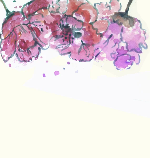 ライラック色の花 — ストック写真