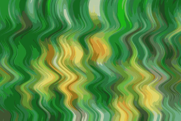 Green waves — Stock Vector