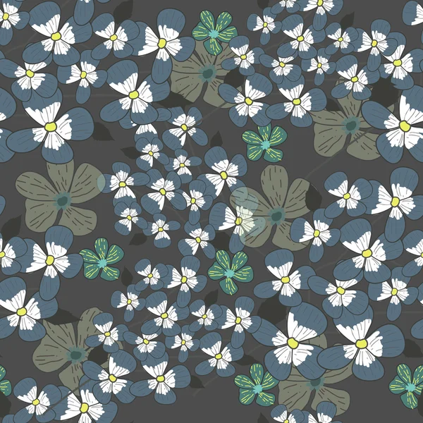 Bezešvé květinová textury — Stockový vektor