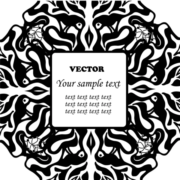 Dekorativní pozadí — Stockový vektor