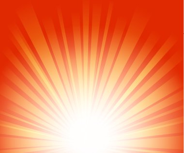 Light rays clipart