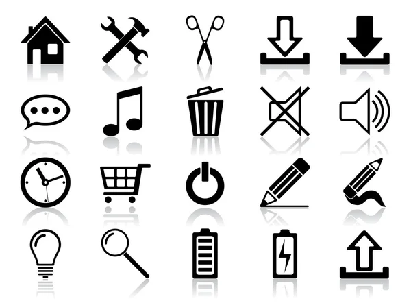 Conjunto de iconos de Internet — Vector de stock