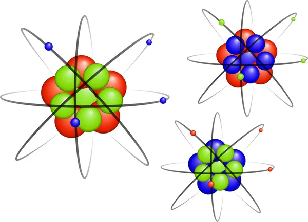 stock vector Illustrate of Atom