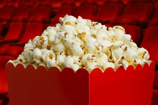 Box of popcorn — Stock Photo, Image