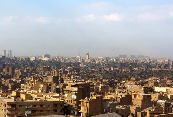Het uitzicht over cairo vanaf top — Stockfoto