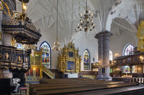 Duitse kerk, stockholm — Stockfoto