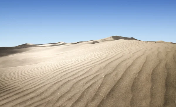 Maspalomas, vakantieoord, gouden woestijn. — Stockfoto