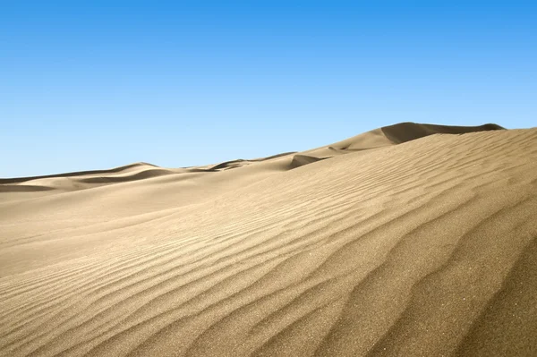 Maspalomas, letovisko, zlato pouště. — Stock fotografie