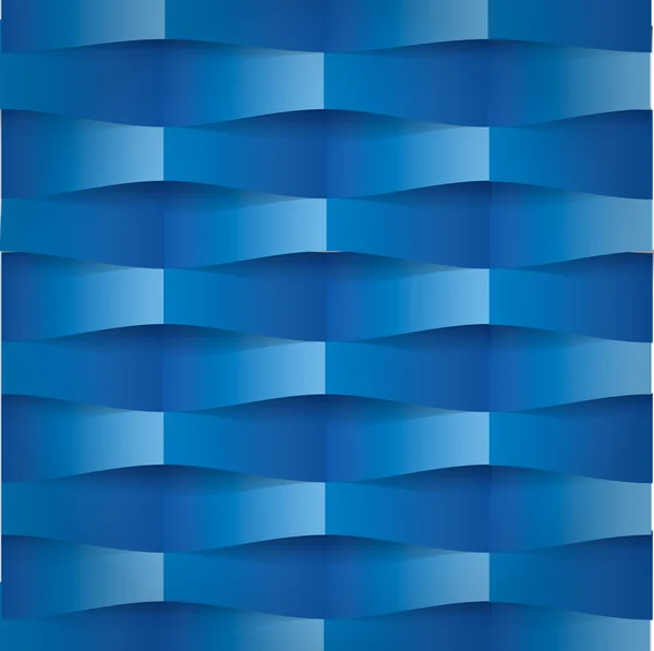 抽象的な折り紙ブルーのベクトルの背景 — ストックベクタ