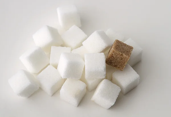 Sugar cubes — Stock Photo, Image