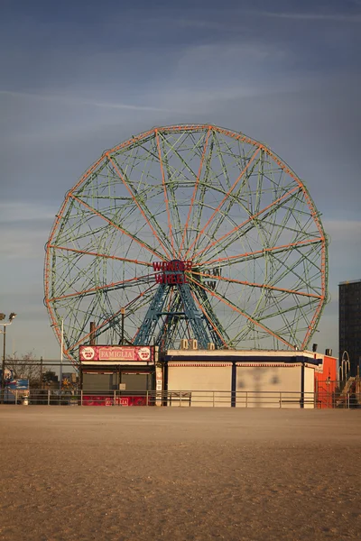 Coney Island Wheel — Stock Photo, Image