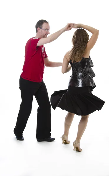 Salsa dancer — Stock Photo, Image