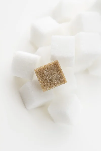 Kub av socker — Stockfoto