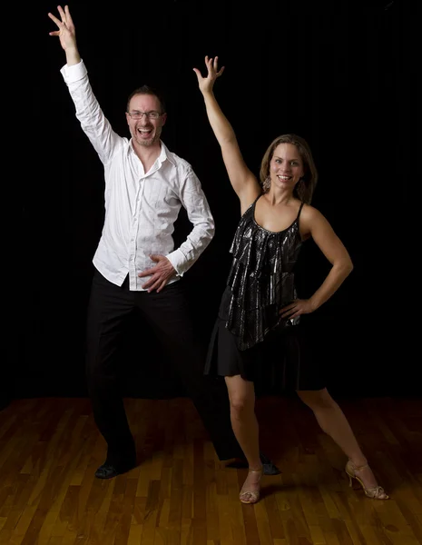 Dançarina de salsa — Fotografia de Stock