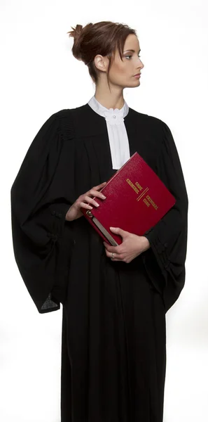 Statuesque lawyer — Stock Photo, Image