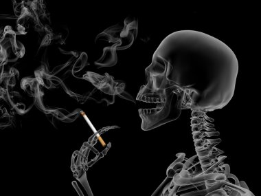 Smoking kills clipart