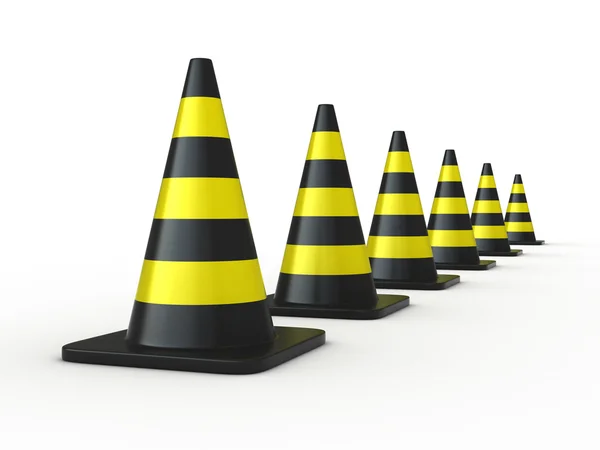 Traffic cones — Stock Photo, Image
