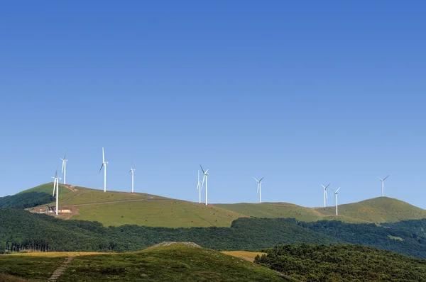 stock image Wind turbines