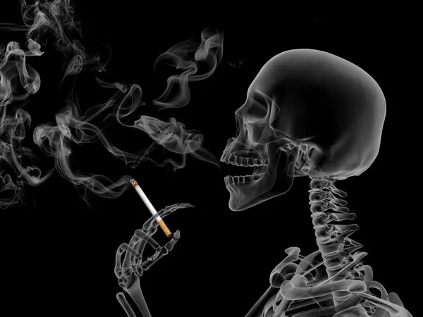 Курение убивает — стоковое фото