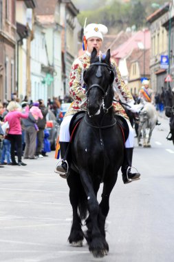 Brasov Junes Parade, april 2012 clipart