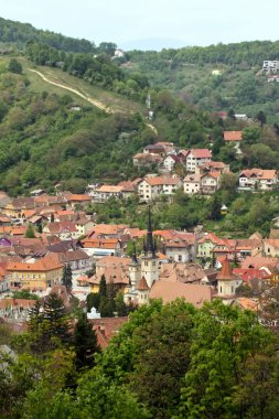 brasov şehrin eski kısmı