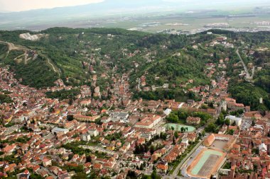 tampa bir üst görünümden eski brasov Merkezi city ile